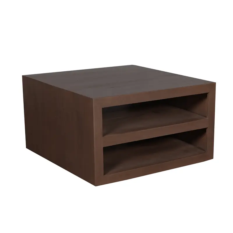Salontafel Brussel Mangohout Walnoot 80cm Starfurn
