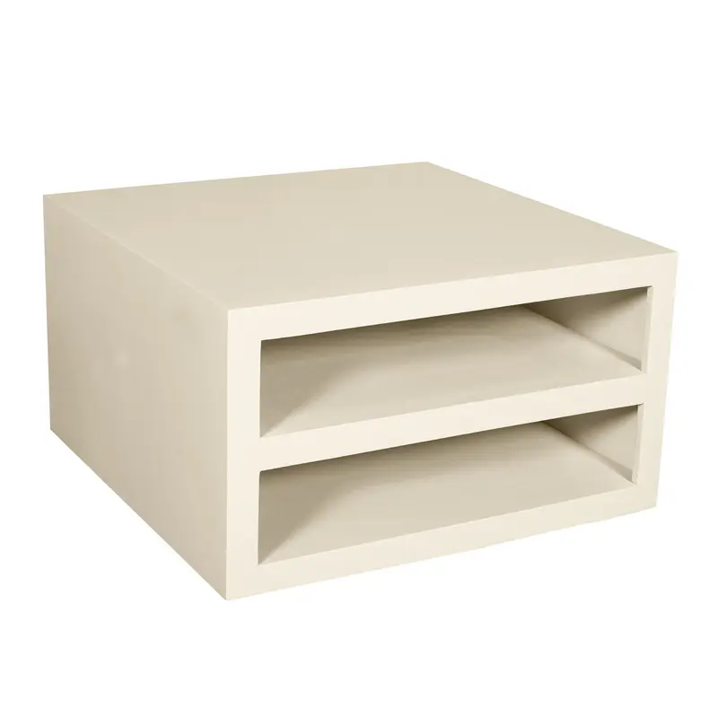Salontafel Brussel Mangohout Zand 80cm Starfurn