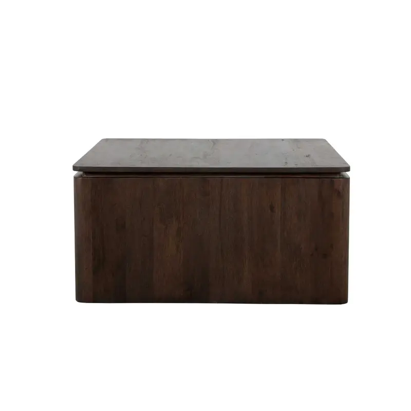 Salontafel Dallas Mangohout Bruin Vierkant 80cm Starfurn