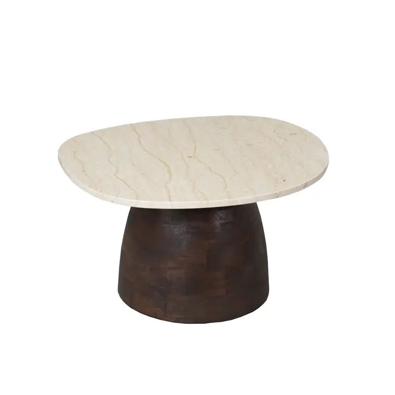 Salontafel Liv Organisch Bruin 70cm Starfurn