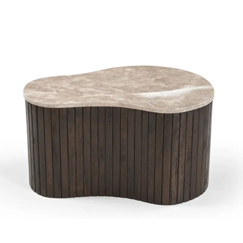 Salontafel Nomi Mangohout Bruin 70cm Starfurn