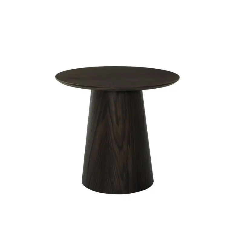 Salontafel Novero Eiken Espresso Ø50cm Livingfurn