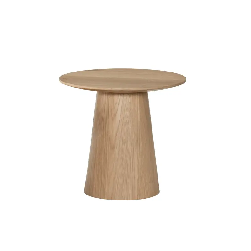 Salontafel Novero Eiken Naturel Ø50cm Livingfurn