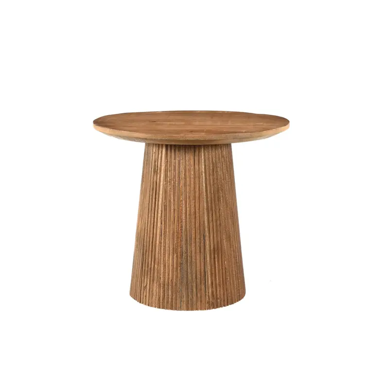 Salontafel Salvator Mangohout Pecan Ø50cm Livingfurn