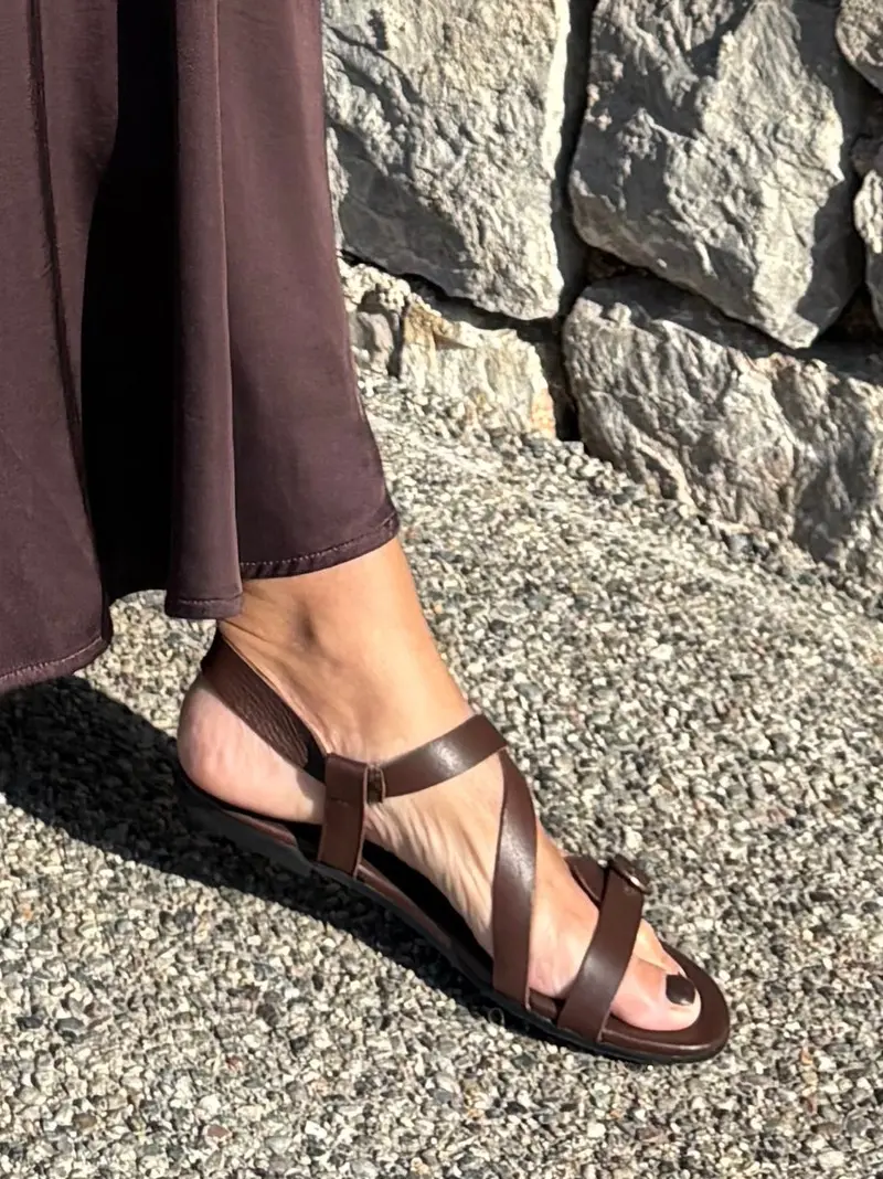 Sandal with straps Monica Testa di Moro