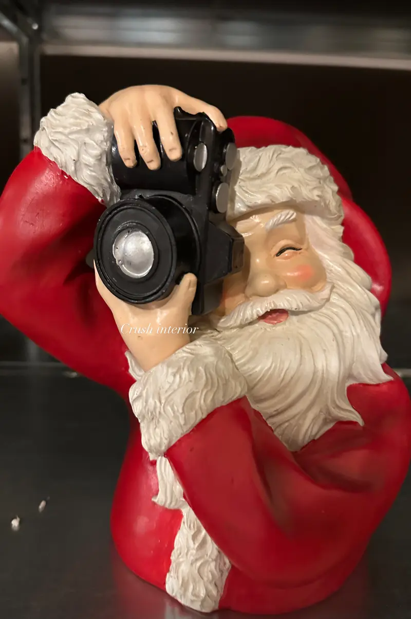 Santa with Camera – Kerstdecoratie