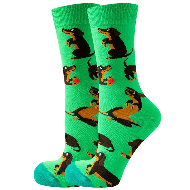 Sausage Dog Crew Socks