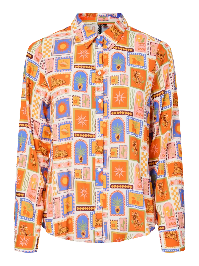 Saylor blouse cloud print