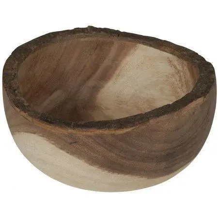 Schaal Crunchy Teakhout Naturel MUST Living