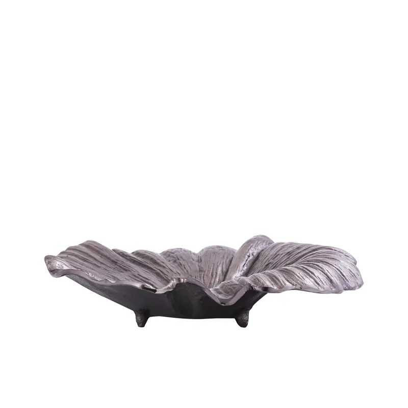 Schaal Losh GunMetal Alu Wavy Leaf Ovaal PTMD