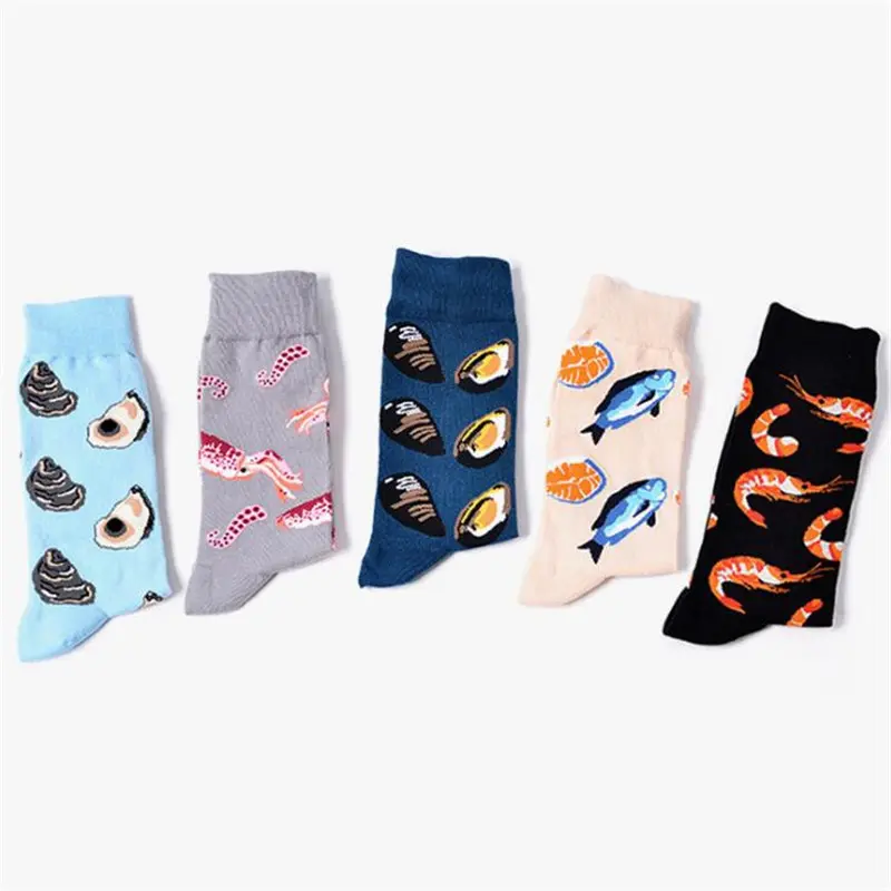 Seafood Crew Socks (5 Designs)