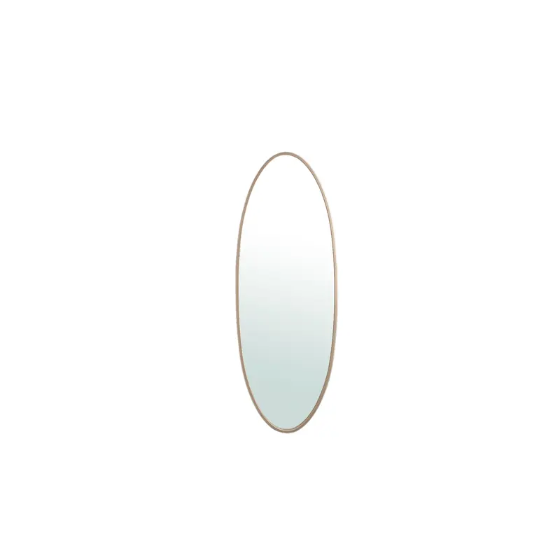 Serine Sand Steel Oval Mirror Small 50x3,5x140cm PTMD