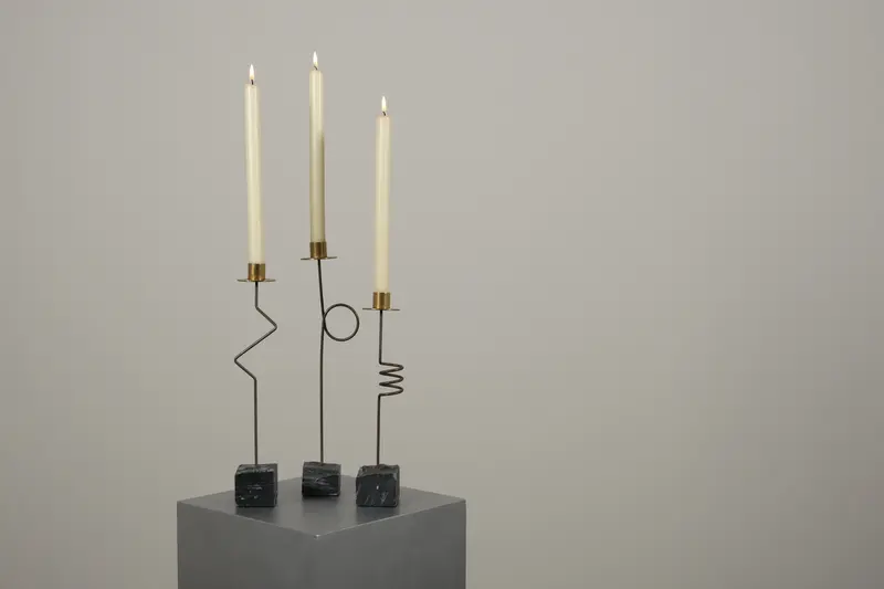 Set of vintage Kräsen Candle Holders by Ehlen Johansson for IKEA