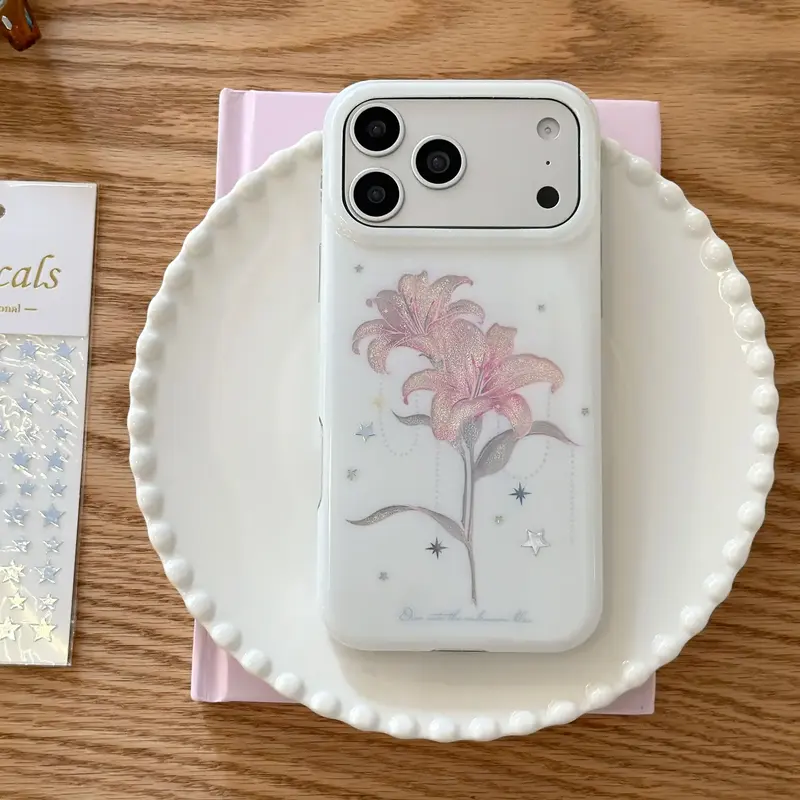 Shimmering Lily iPhone Case