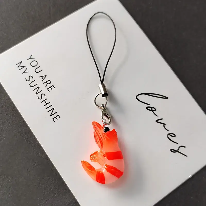 Shrimp Friend Charm Strap