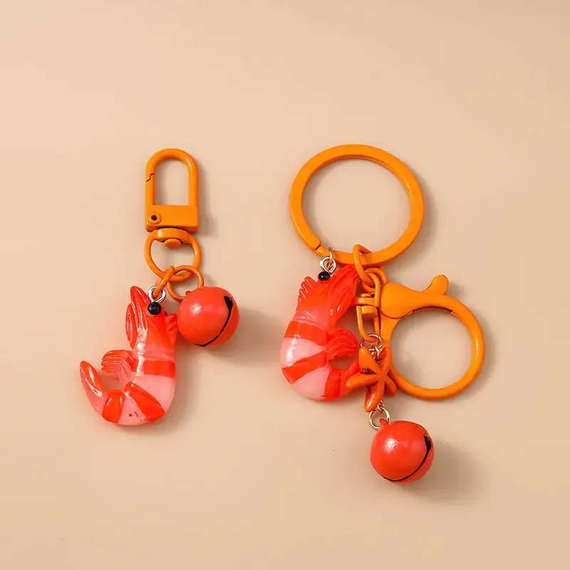 Shrimp Friend Clip-On Charm