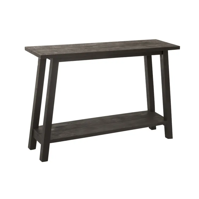 Sidetable Vierkant Mangohout Zwart J-Line