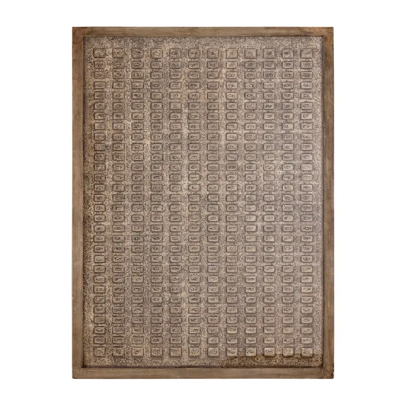 Sierre Bronze MDF Framed Wall Panel With Glass L PTMD