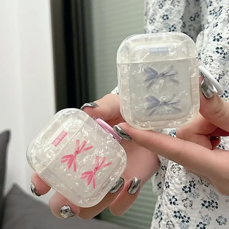 Silk Bows AirPods Charger Case Cover (2 Colours)