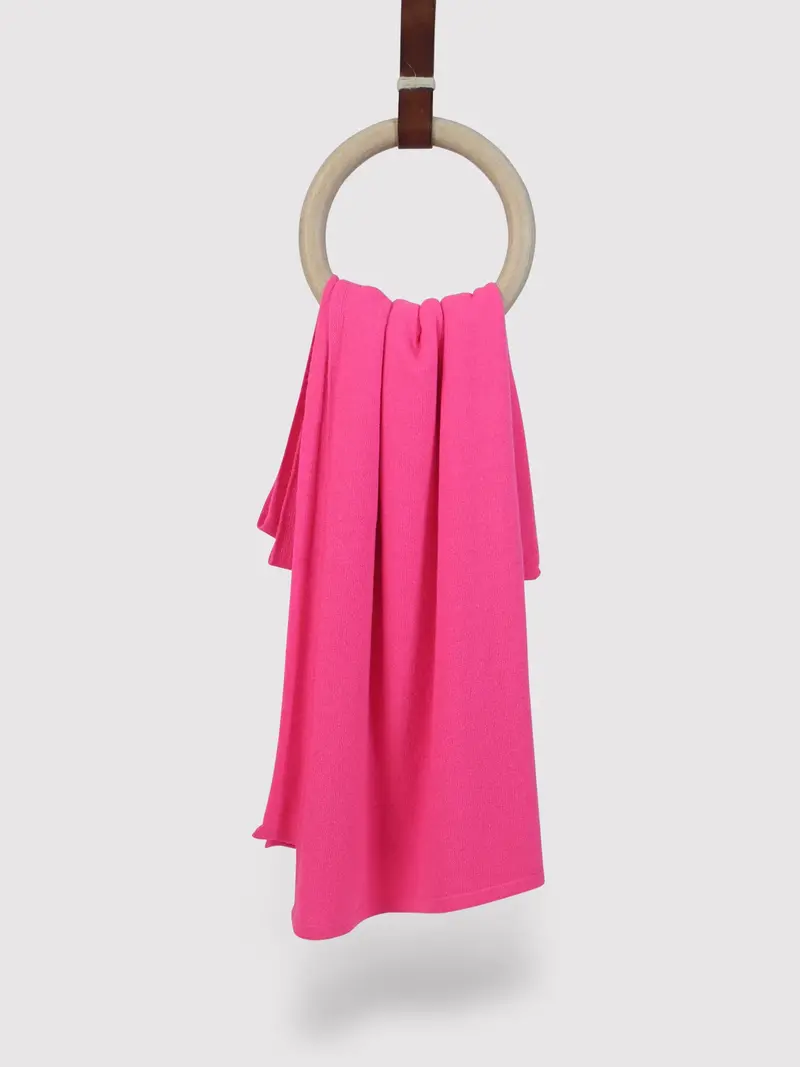 Sjaalmania cosy neon pink