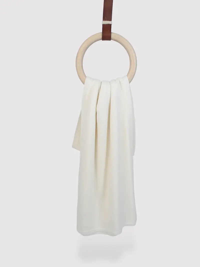 Sjaalmania cosy short Creamy white