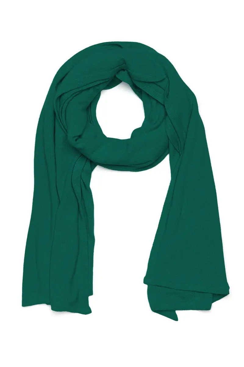 sjaalmania sjaal cosy chic long green and mean