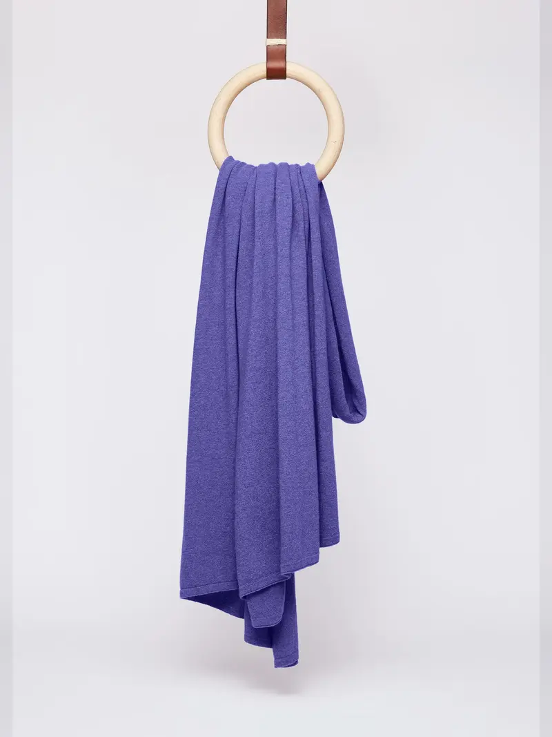 sjaalmania sjaal cosy chic long soft purple