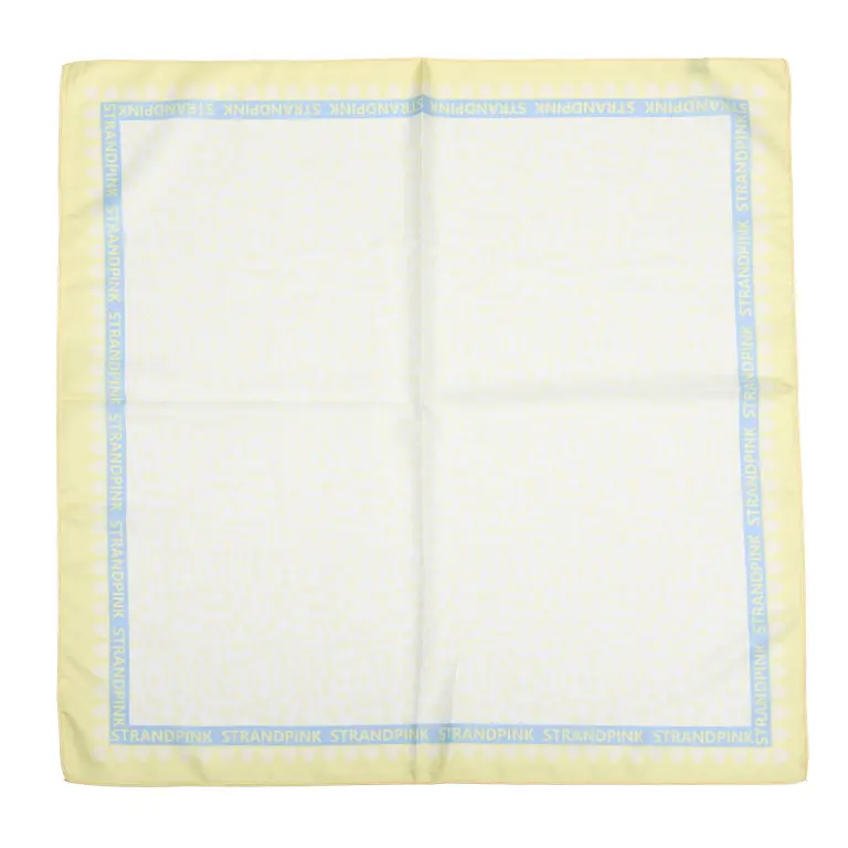Sjaaltje Luipaard vierkant geel 70x70cm