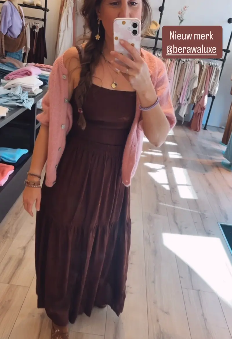 Skirt Tomika Bamboo Espresso