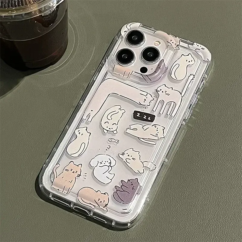 Sleepy Cats iPhone Case