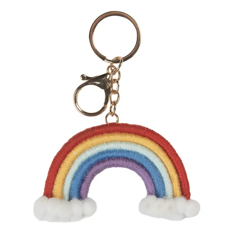 Sleutelganger Regenboog multi 6x2x9cm