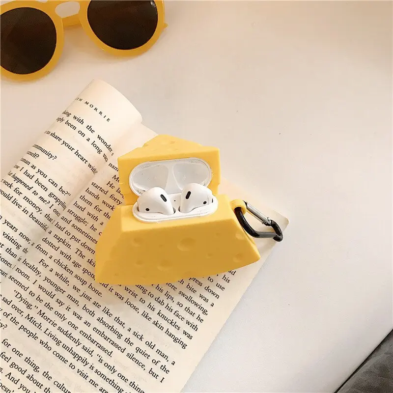 Slice of Cheese Airpod Case Cover