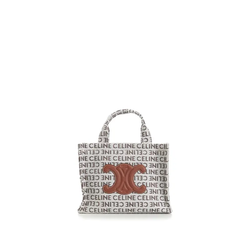Small Cabas Thais Bag - Textile, Celine All-Over, Triomphe