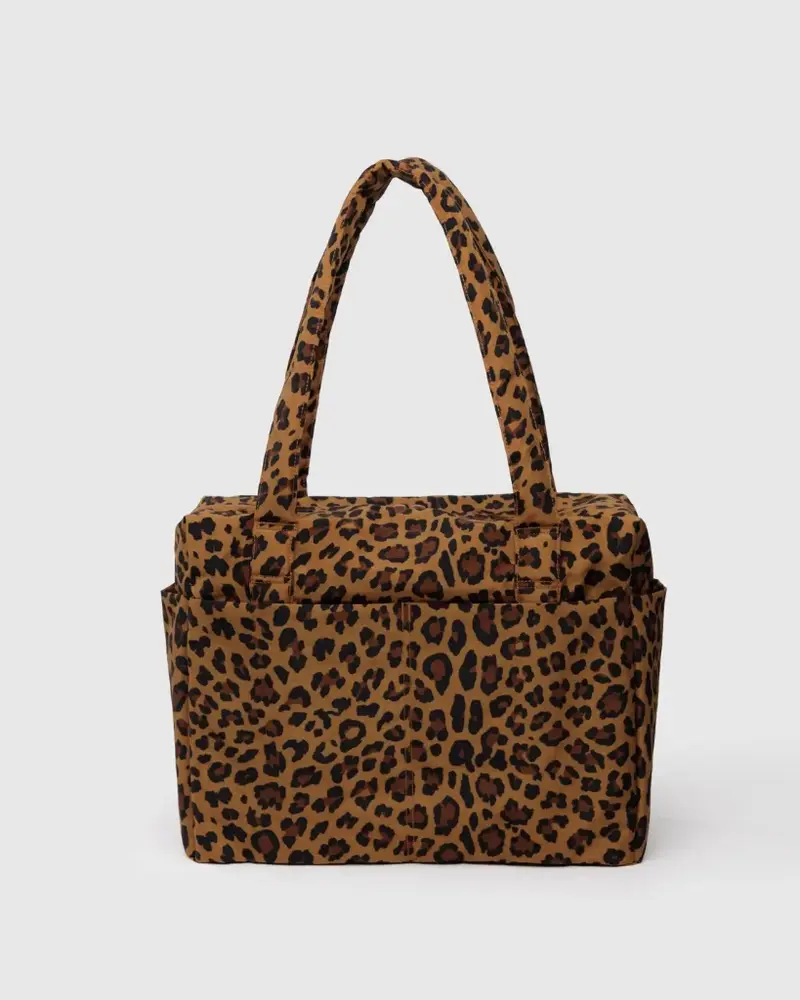Small Cloud Carry-On Bag - Leopard