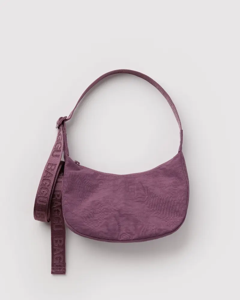 Small Crescent Bag - Wild Plum