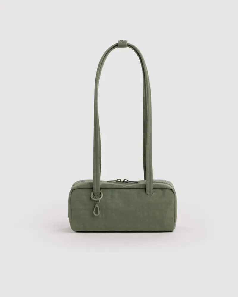 Small Nylon Bowler Bag - Caper