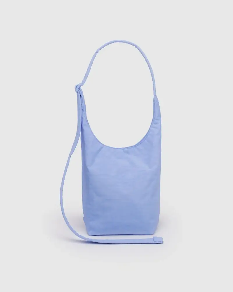 Small Nylon Sling Bag - French Blue