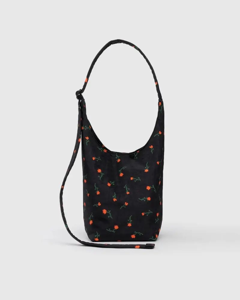 Small Nylon Sling Bag - Painted Wildflower