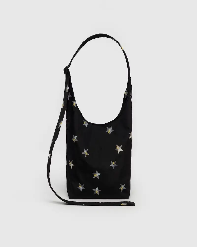 Small Nylon Sling Bag - Stars