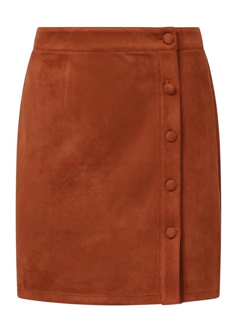 Smashed Lemon Coco '60s Cognac Skirt