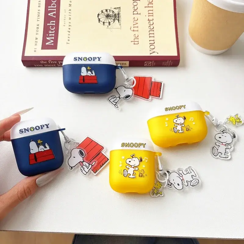 Snoopy AirPods Charger Case Cover (2 Designs)