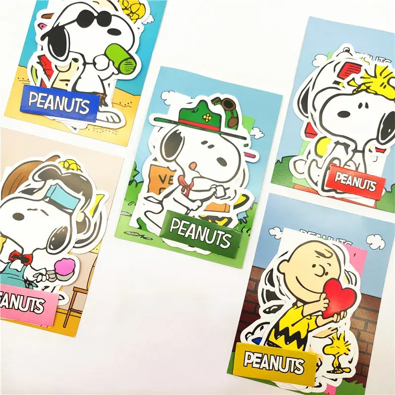 Snoopy and Friends Peanuts Sticker Packs (5 Designs)