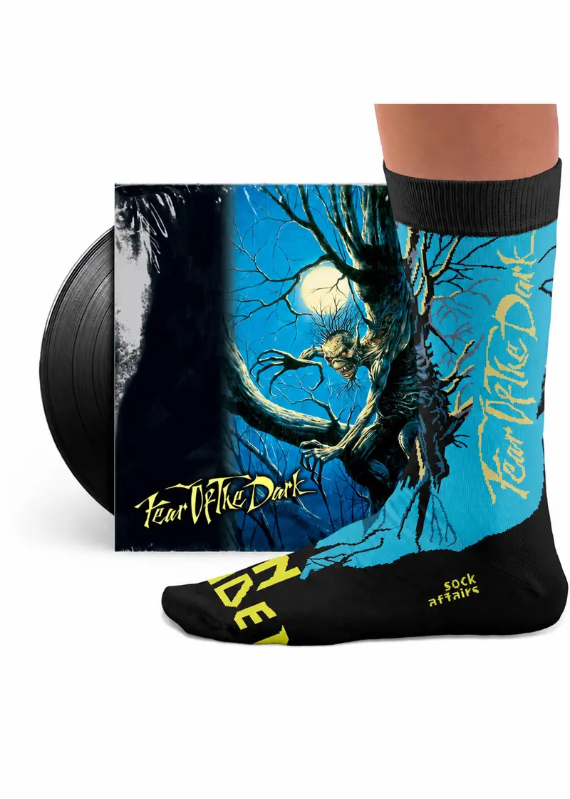 Sock Affairs Iron Maiden Fear Of The Dark Socks