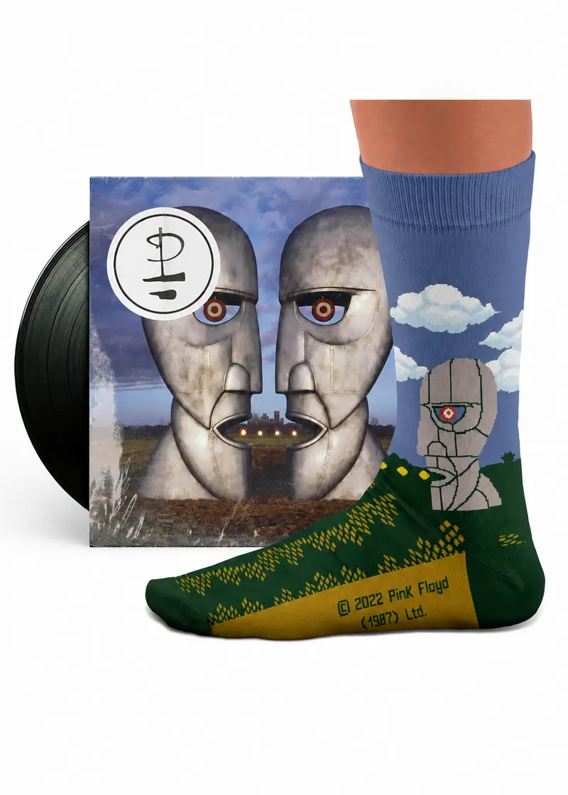 Sock Affairs Pink Floyd Division Bell Socks Blue