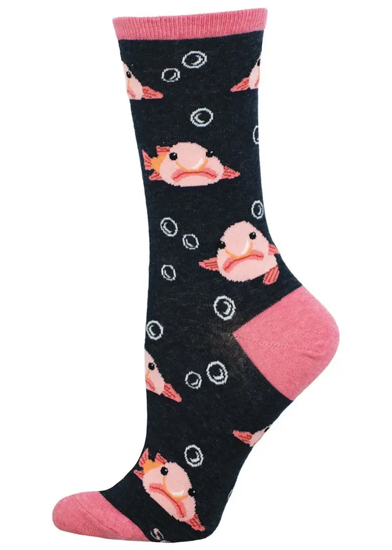 Socksmith Blobfish Socks Grey