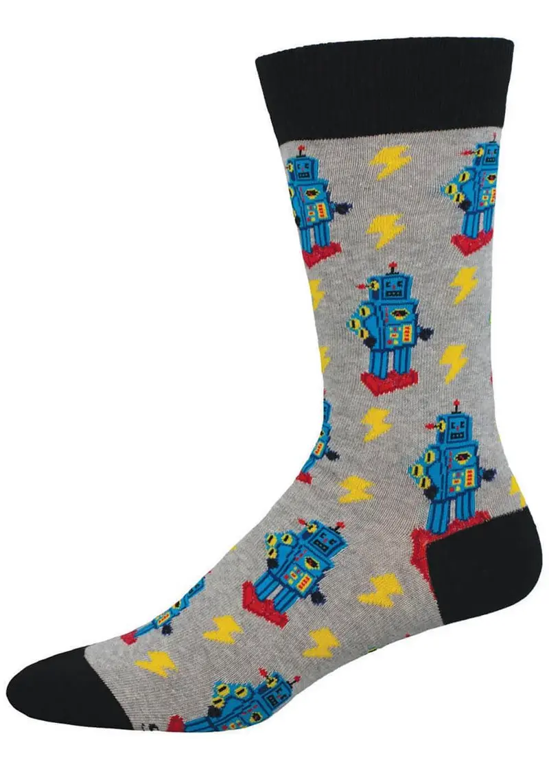 Socksmith Charge Of The Robots Socks
