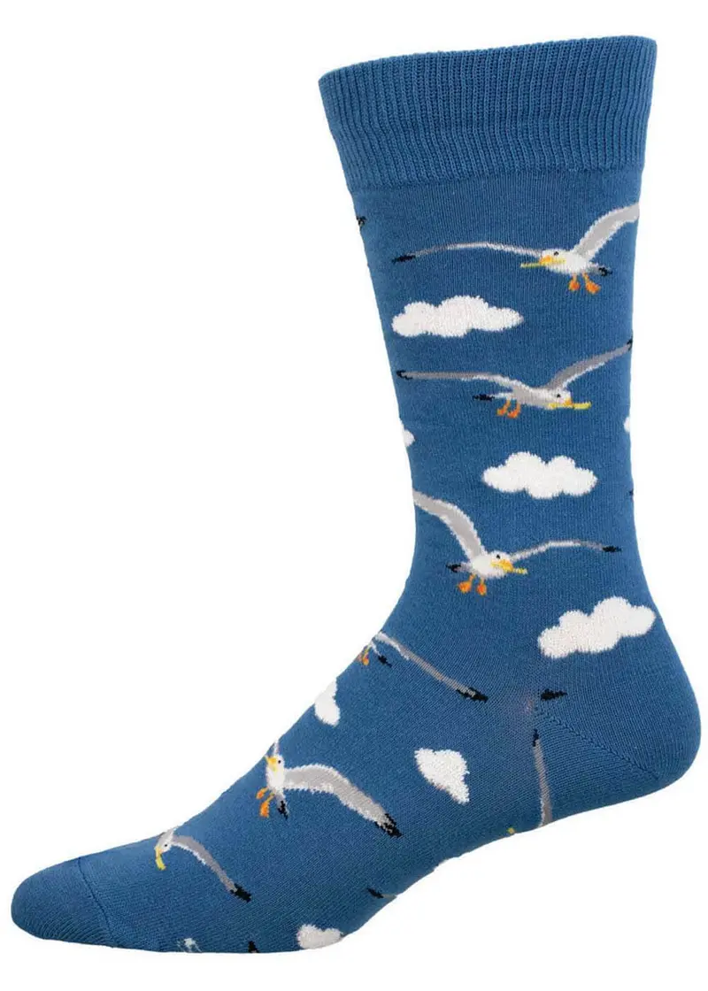 Socksmith Mine Now Seagull Socks Blue