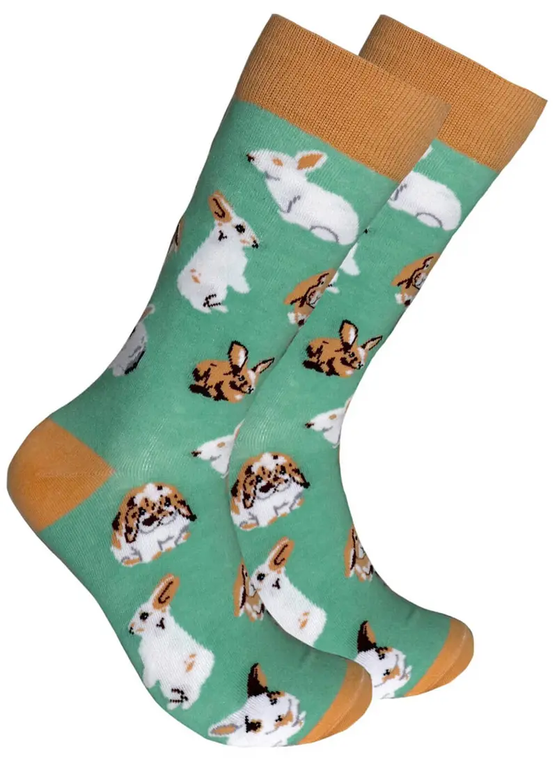 Soctopus Hop Bunny Socks Mint