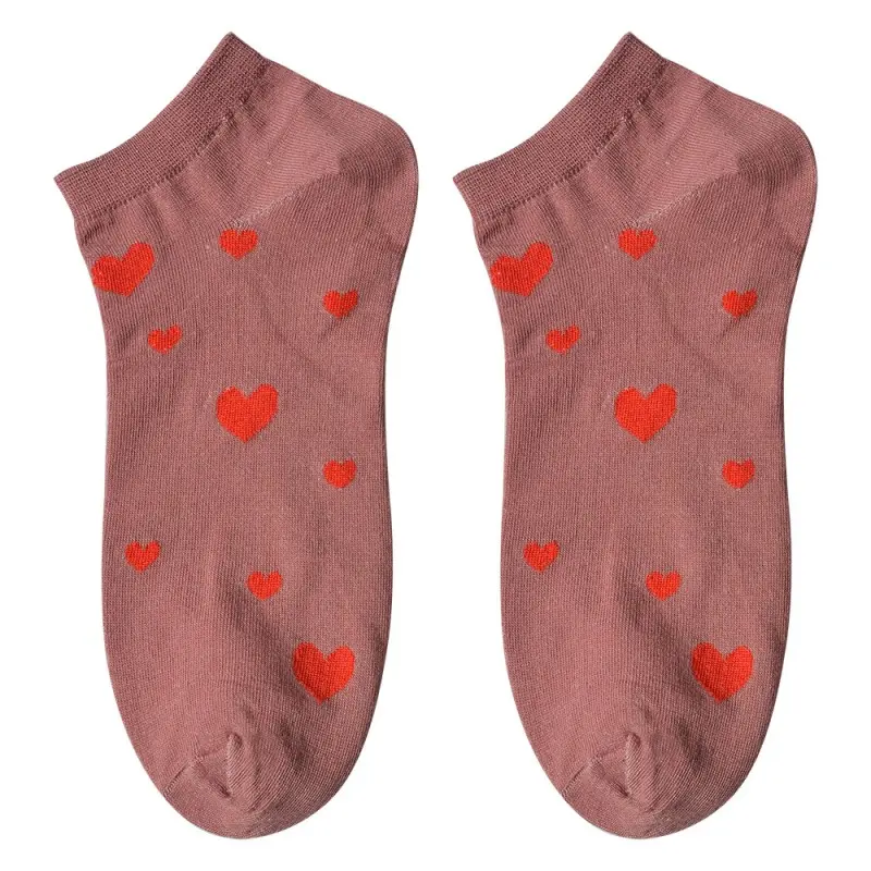 Sokken Hartjes Roze one-size
