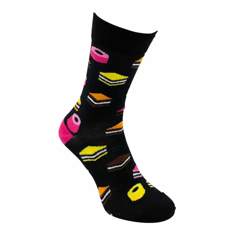 Sokken Licorice zwart maat 36-40